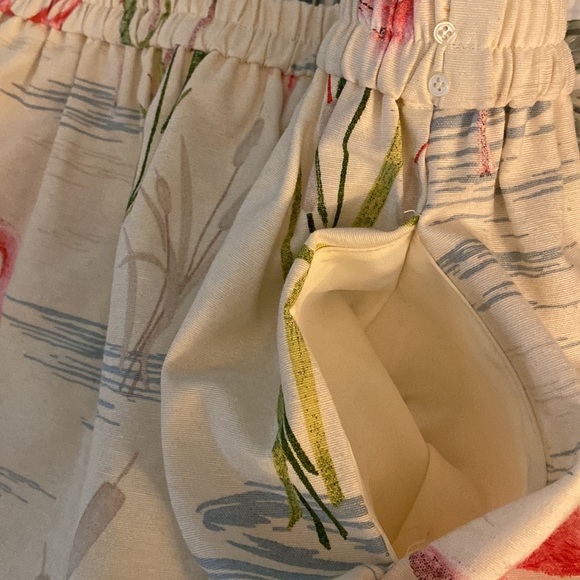 les petites jupes de prune flamingo print skirt - Picture 6 of 10